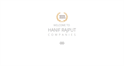 Desktop Screenshot of hanifrajput.com